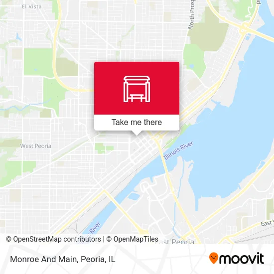 Mapa de Monroe And Main