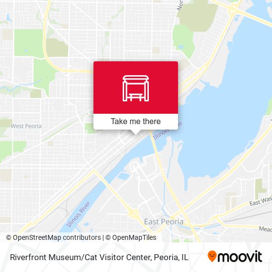 Riverfront Museum / Cat Visitor Center map