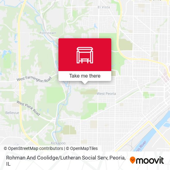 Mapa de Rohman And Coolidge / Lutheran Social Serv