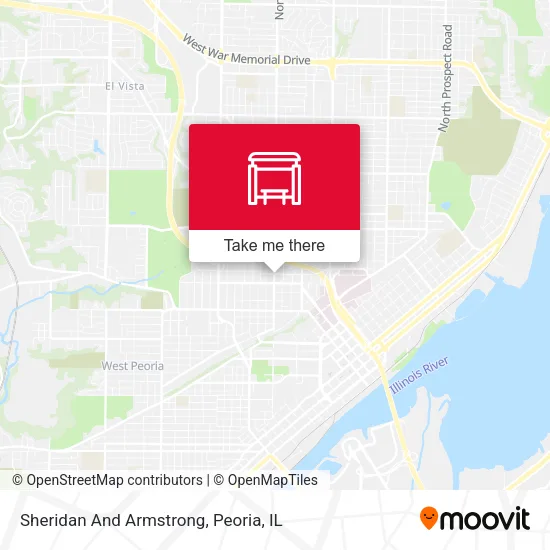 Sheridan And Armstrong map