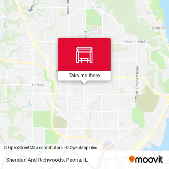 Mapa de Sheridan And Richwoods