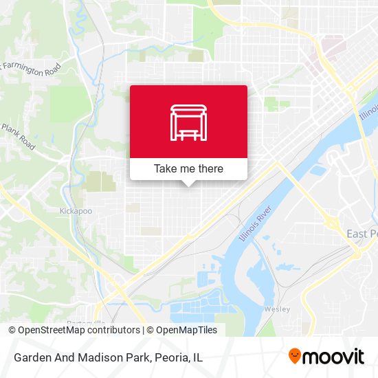 Mapa de Garden And Madison Park