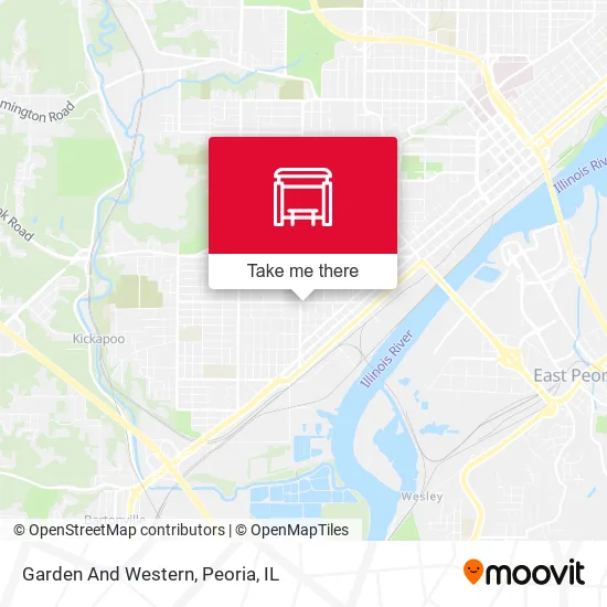 Mapa de Garden And Western
