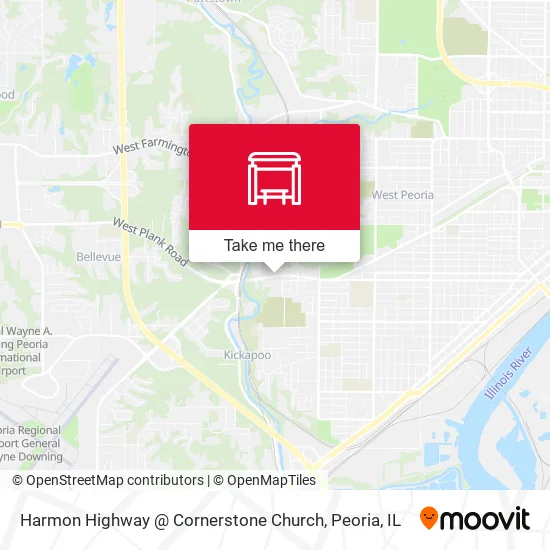 Mapa de Harmon Highway @ Cornerstone Church