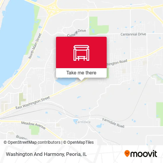 Mapa de Washington And Harmony