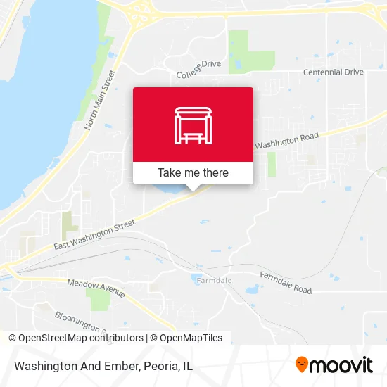 Mapa de Washington And Ember