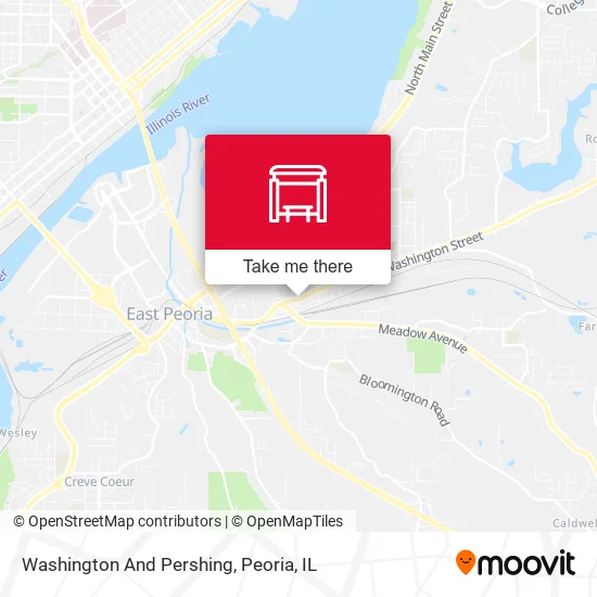 Mapa de Washington And Pershing