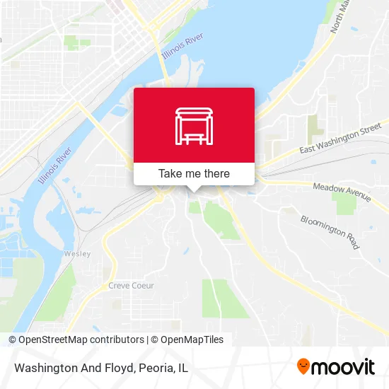 Mapa de Washington And Floyd