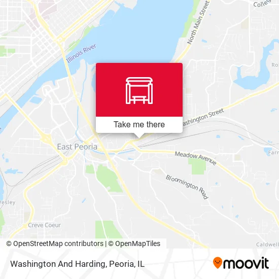 Mapa de Washington And Harding