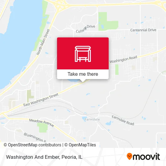 Mapa de Washington And Ember