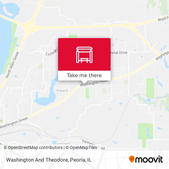 Mapa de Washington And Theodore