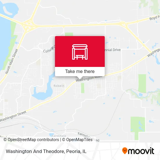 Washington And Theodore map