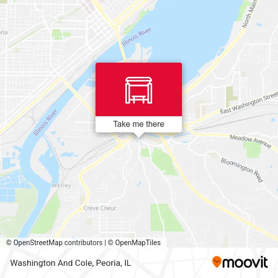 Mapa de Washington And Cole