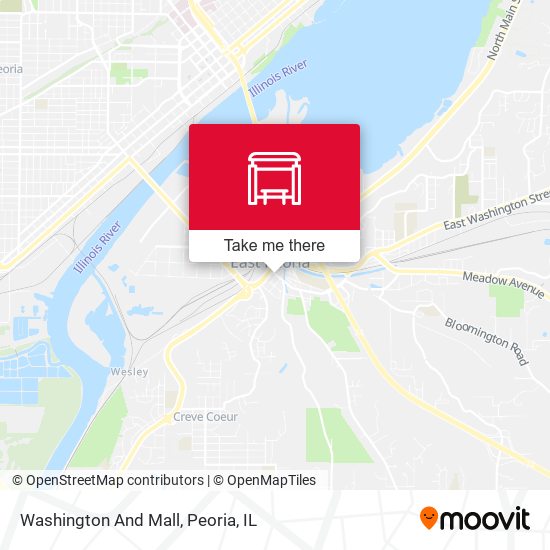 Washington And Mall map