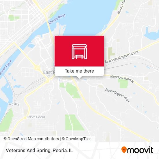 Mapa de Veterans And Spring