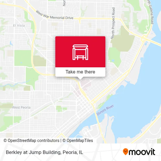 Berkley at Jump Building map