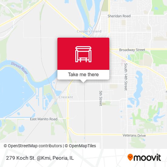 Mapa de 279 Koch St. @Kmi