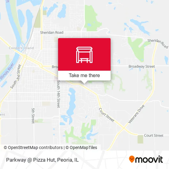 Mapa de Parkway @ Pizza Hut