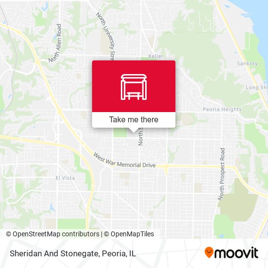 Sheridan And Stonegate map