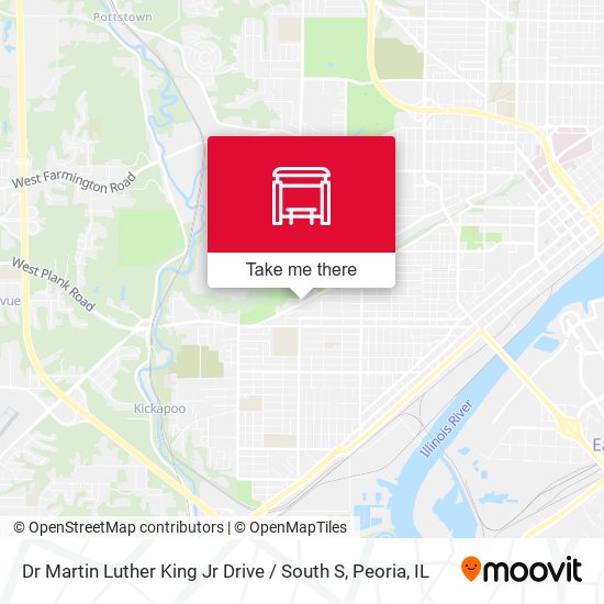 Dr Martin Luther King Jr Drive / South S map