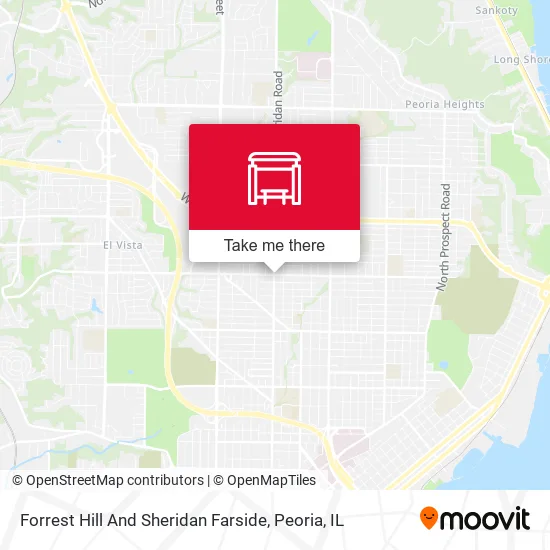Mapa de Forrest Hill And Sheridan Farside