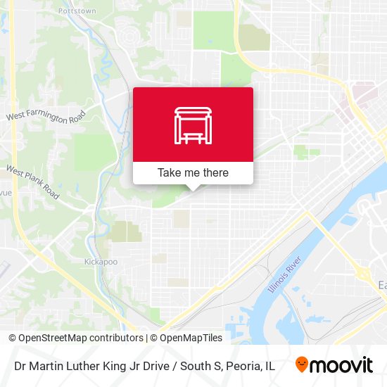 Mapa de Dr Martin Luther King Jr Drive / South S