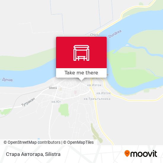 Стара Автогара map