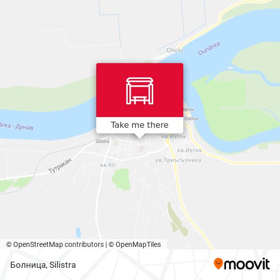 Болница map