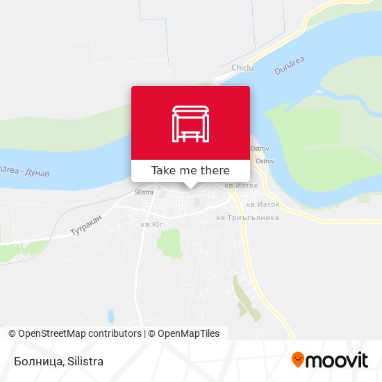 Болница map