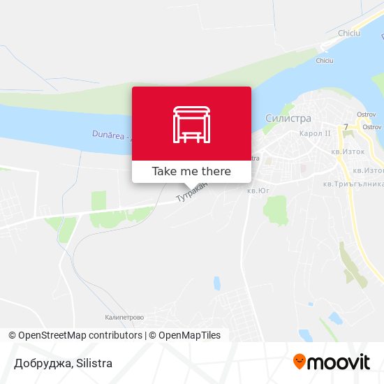 Добруджа map