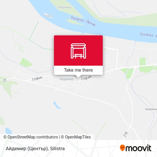 Карта Айдемир (Център)