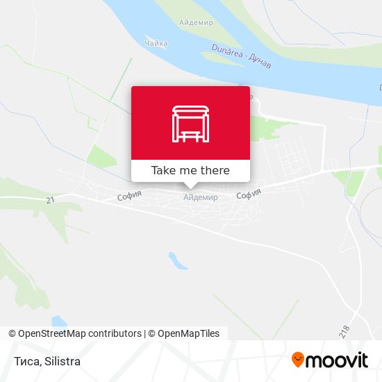 Тиса map