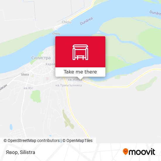 Явор map