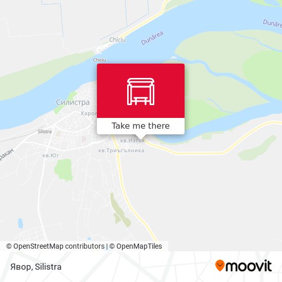 Явор map