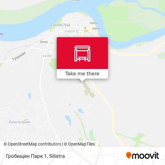 Гробищен Парк 1 map
