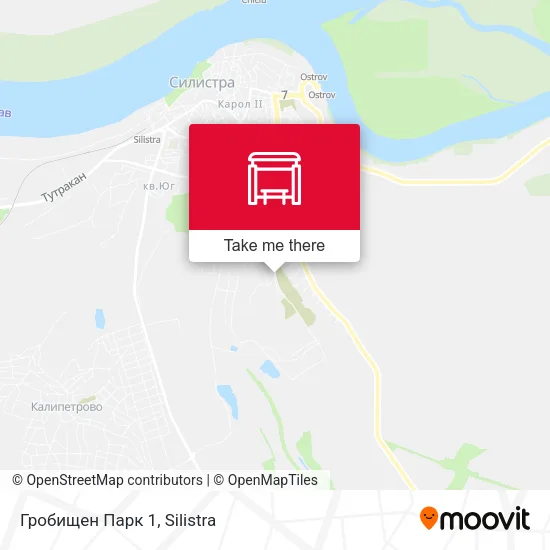 Карта Гробищен Парк 1
