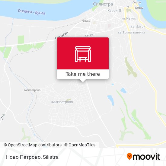 Ново Петрово map