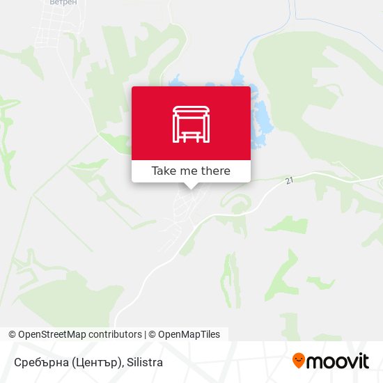 Сребърна (Център) map