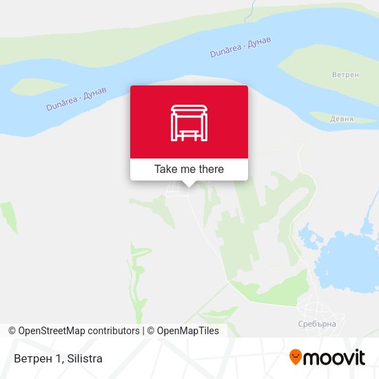 Карта Ветрен 1