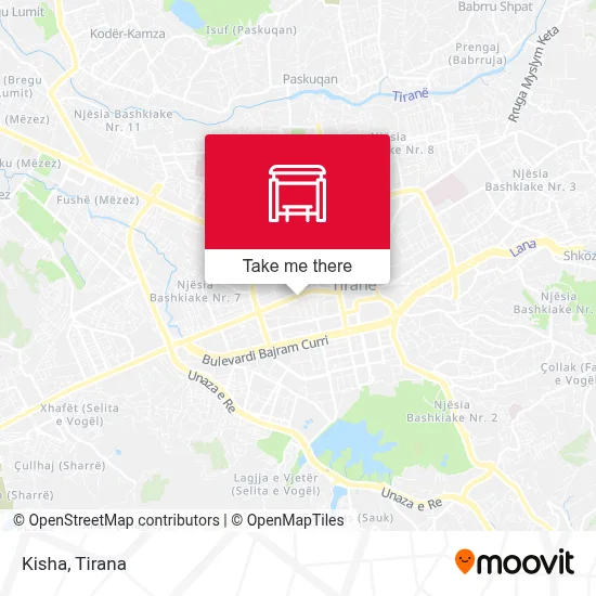 Kisha map