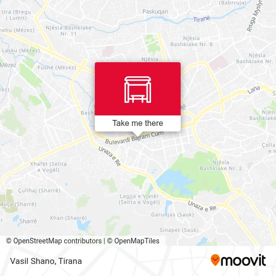 Vasil Shano χάρτης