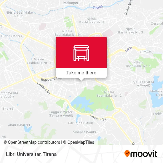 Libri Universitar χάρτης