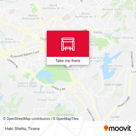 Haki Shehu χάρτης