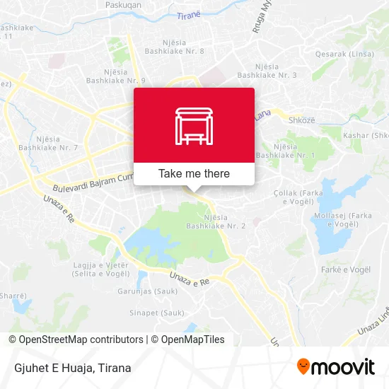 Gjuhet E Huaja map