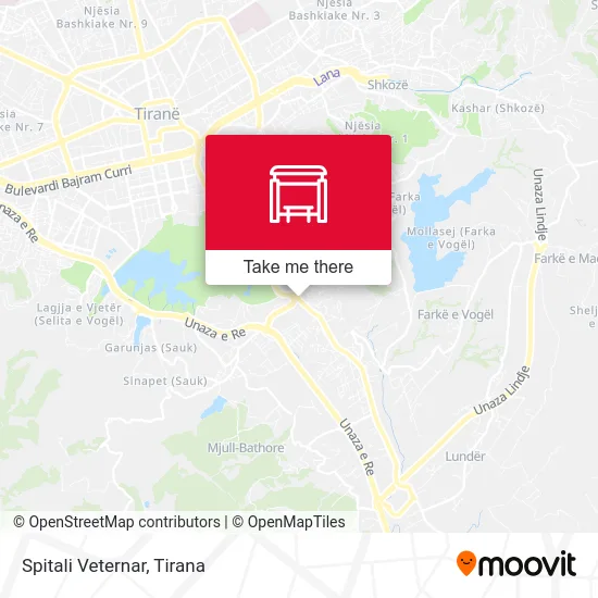 Spitali Veternar χάρτης