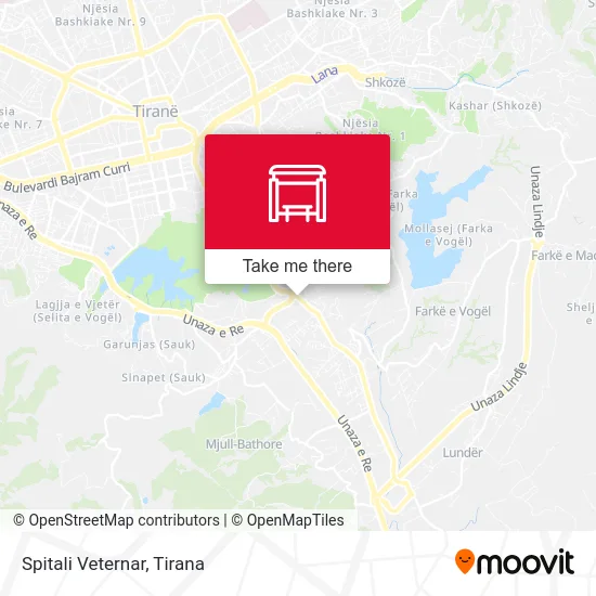 Spitali Veternar χάρτης