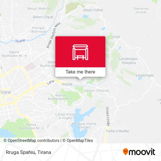Rruga Spahiu map