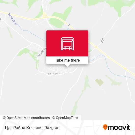Карта Цдг Райна Княгиня