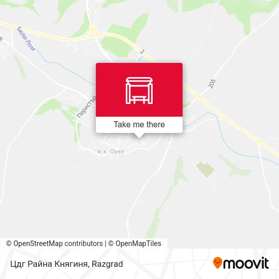 Карта Цдг Райна Княгиня