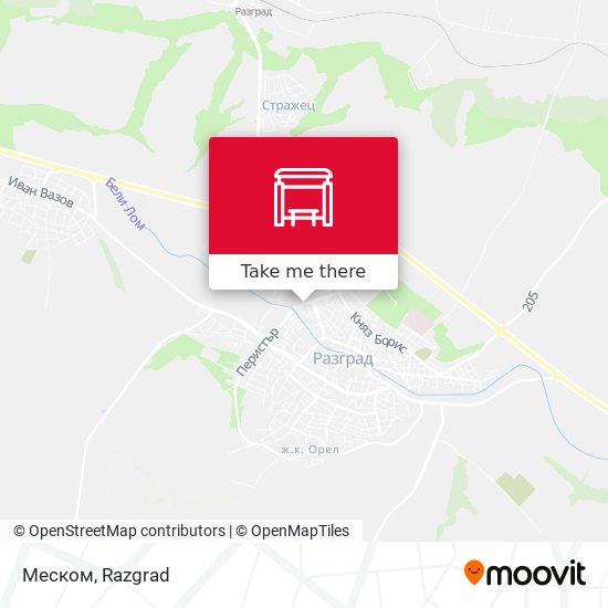 Меском map